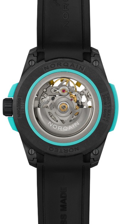 Bild von Norqain Independence Wild One Skeleton Turquoise