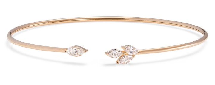 Bild von Armband LOEE Gaia z růžového zlata s diamanty