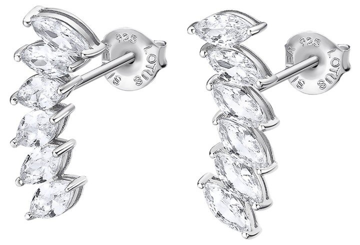 Bild von Ohrring Lotus Silver Earparty