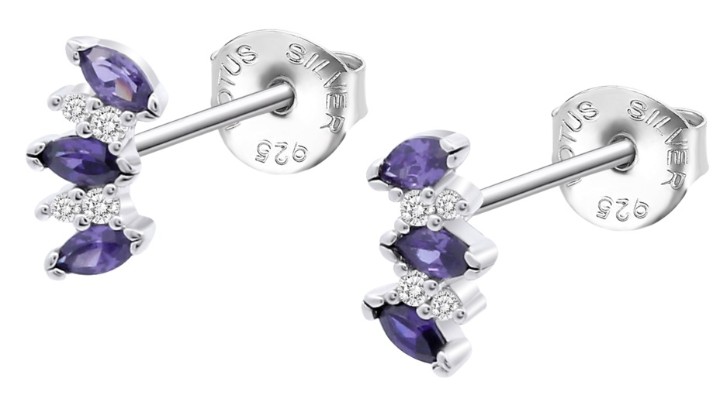 Bild von Ohrring Lotus Silver Sinfos