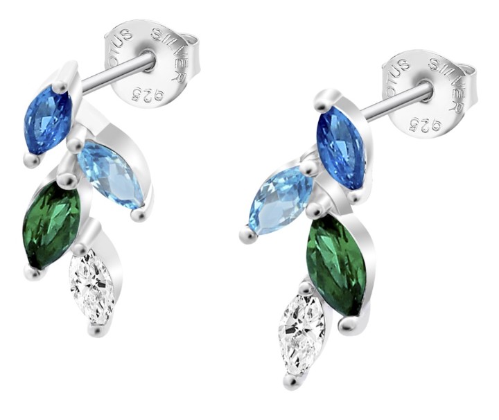 Bild von Ohrring Lotus Silver Sinfos