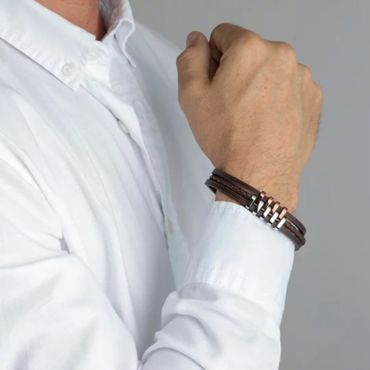 Bild von Herrenarmband Lotus Style Urban Man