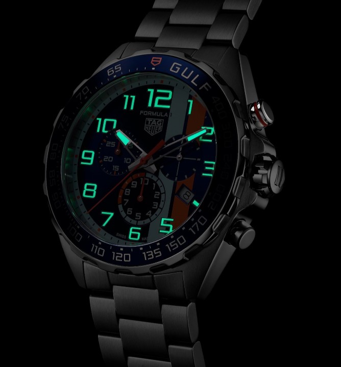 Bild von Tag Heuer Formula 1 Chronograph x Gulf Special Edition