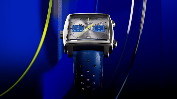 Bild von Tag Heuer Monaco Racing Blue Limited Edition