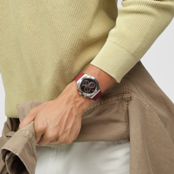 Bild von Swatch Crimson Carbonic Red