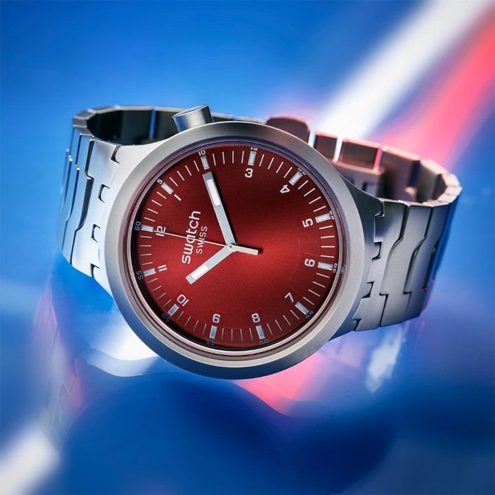Bild von Swatch Scarlet Shimmer