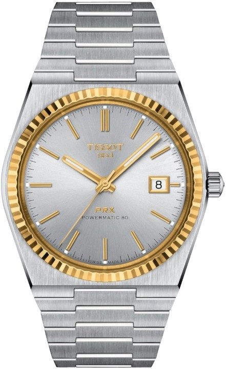 Bild von Tissot PRX Powermatic 80 18k Gold Bezel
