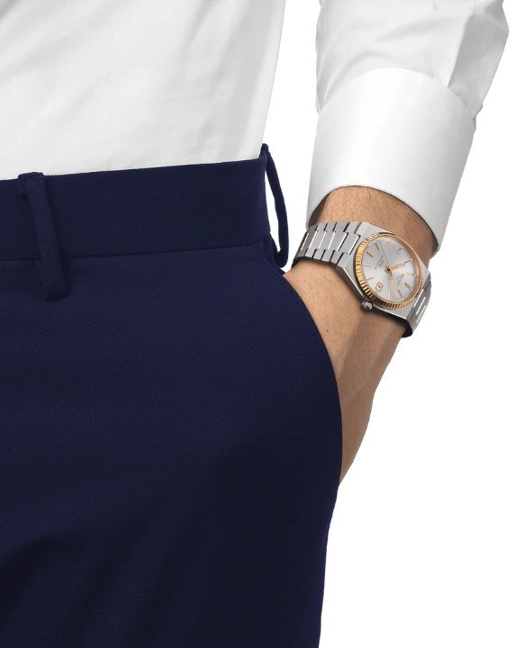 Bild von Tissot PRX Powermatic 80 18k Gold Bezel