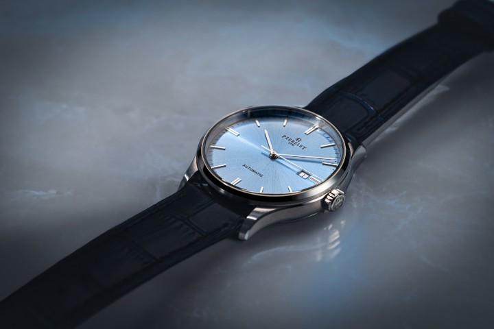 Bild von Perrelet Weekend 3 Hands Ice Blue