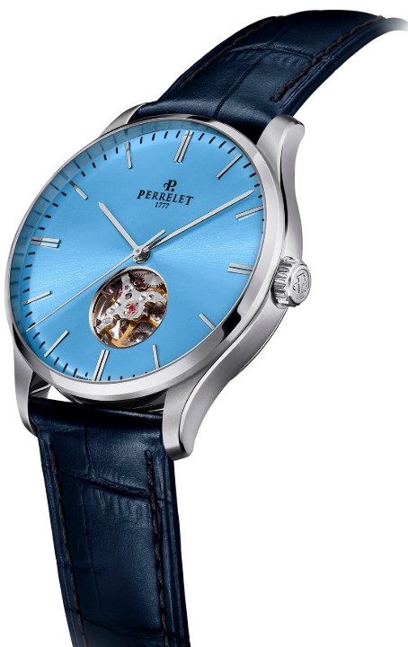 Bild von Perrelet Weekend Open Heart Ice Blue