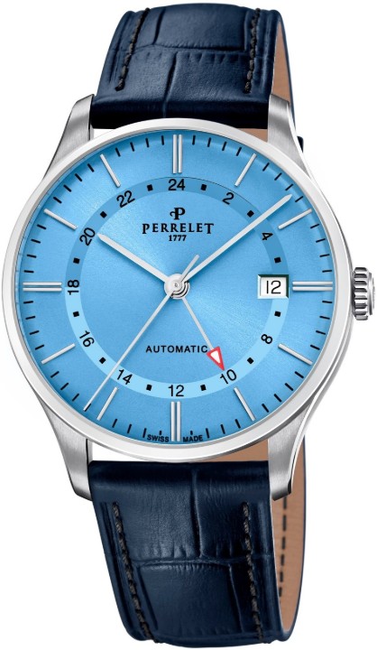 Bild von Perrelet Weekend GMT Ice Blue