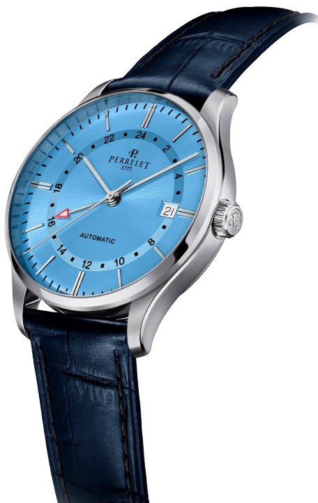 Bild von Perrelet Weekend GMT Ice Blue