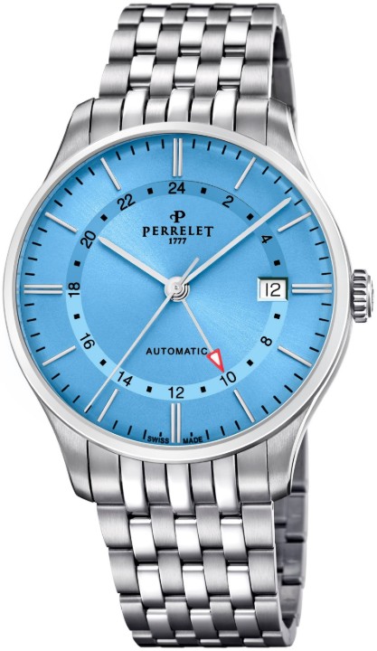 Bild von Perrelet Weekend GMT Ice Blue