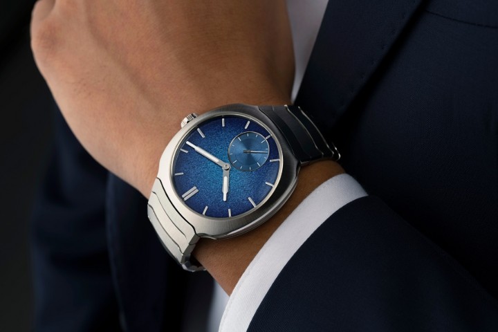 Bild von H. Moser & Cie Streamliner Small Seconds Blue Enamel