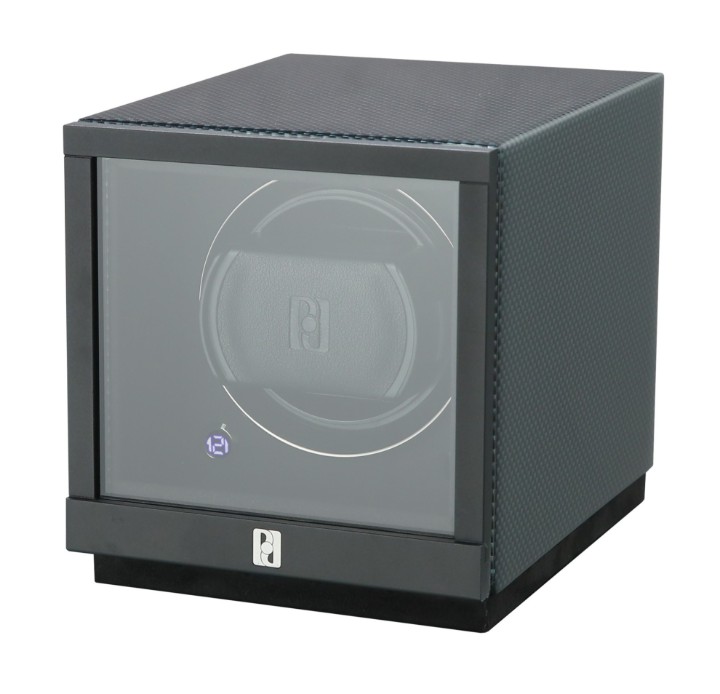 Bild von Uhrenbeweger Paul Design Gentlemen 1D Carbon mit Batteriefach
