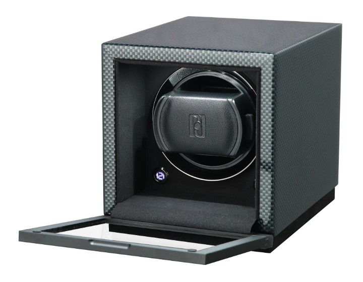 Bild von Uhrenbeweger Paul Design Gentlemen 1D Carbon mit Batteriefach