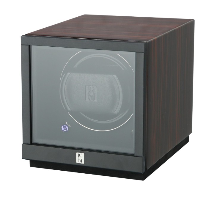 Bild von Uhrenbeweger Paul Design Gentlemen 1D Macassar mit Batteriefach