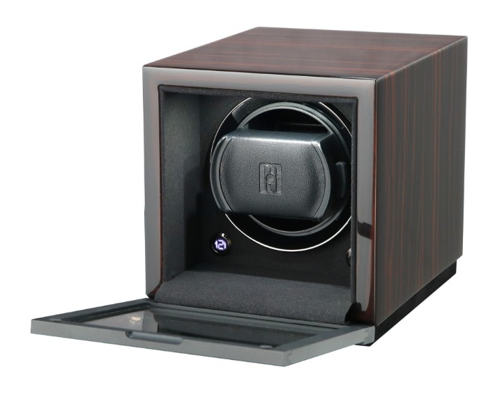 Bild von Uhrenbeweger Paul Design Gentlemen 1D Macassar mit Batteriefach