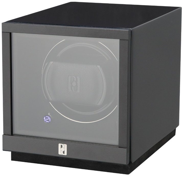 Bild von Uhrenbeweger Paul Design Gentlemen 1D Schwarz mit Batteriefach