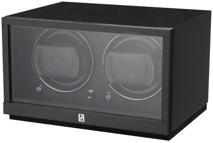 Bild von Uhrenbeweger Paul Design Gentlemen 2D Schwarz mit Batteriefach