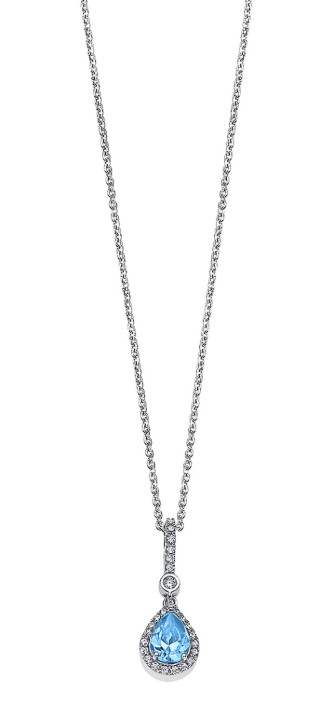 Bild von Damenhalskette Lotus Silver Pure Essential