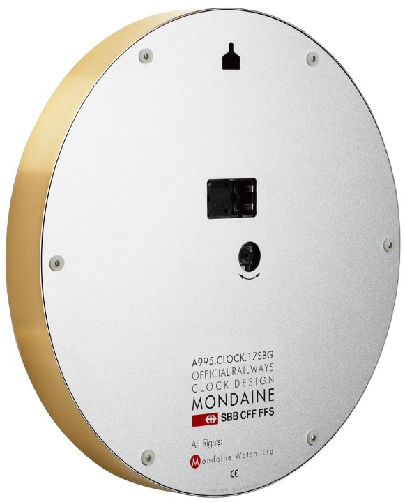 Bild von Wanduhr MONDAINE