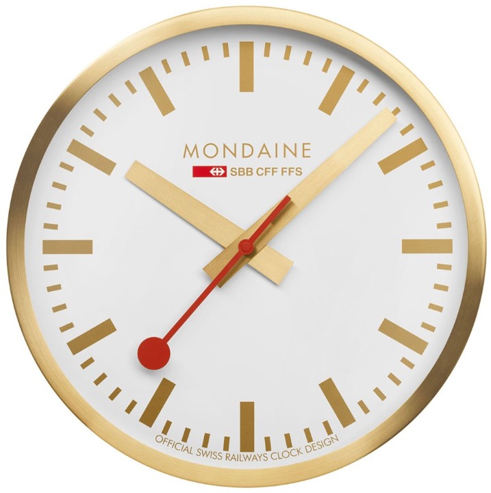Bild von Wanduhr MONDAINE