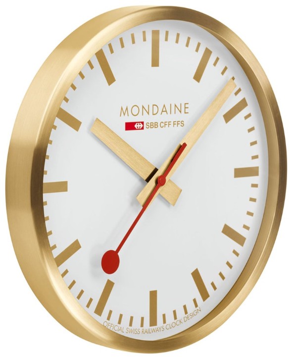 Bild von Wanduhr MONDAINE