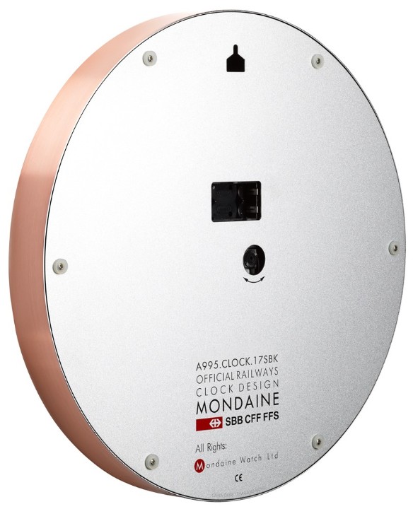 Bild von Wanduhr MONDAINE