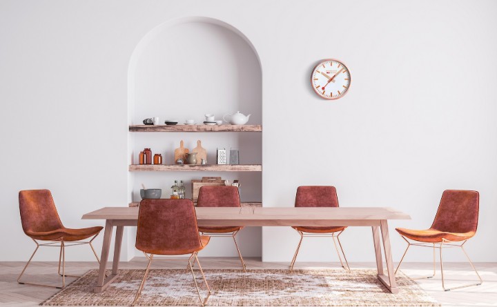 Bild von Wanduhr MONDAINE