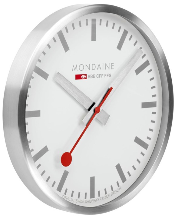 Bild von Wanduhr MONDAINE