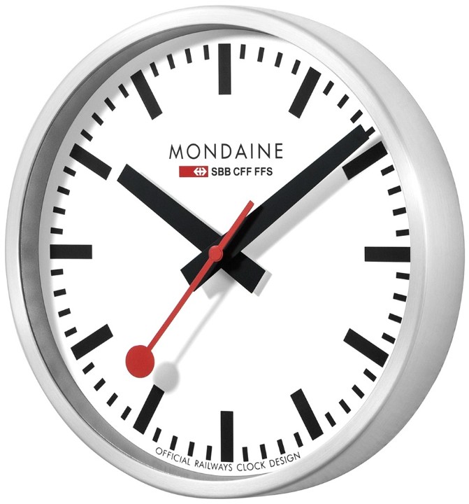 Bild von Wanduhr MONDAINE