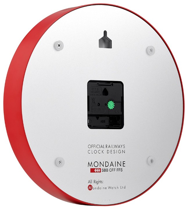 Bild von Wanduhr MONDAINE