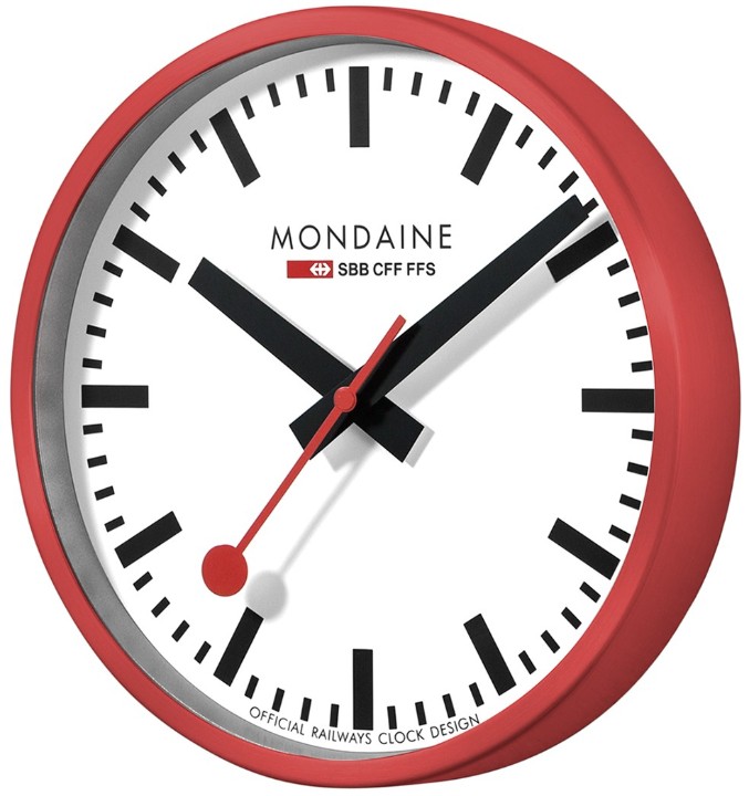 Bild von Wanduhr MONDAINE