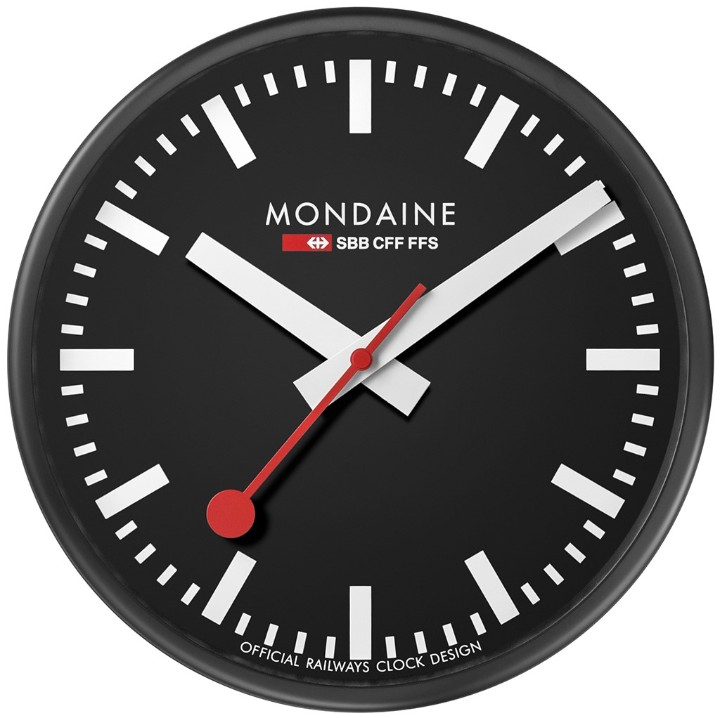 Bild von Wanduhr MONDAINE