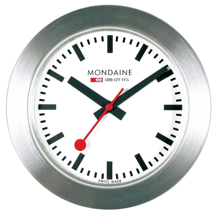 Bild von Wand-/Tischuhr MONDAINE mit Magnet