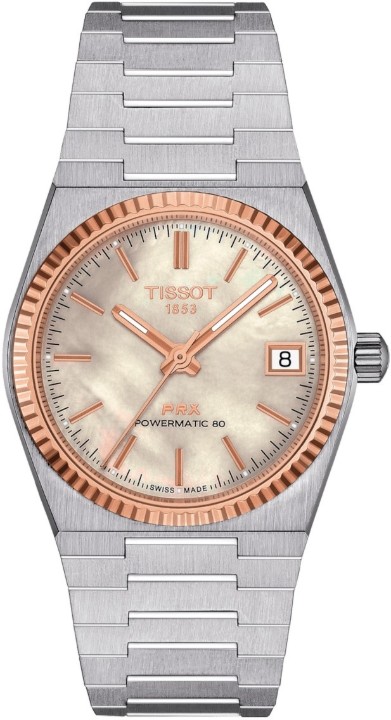 Bild von Tissot PRX Powermatic 80 18k Gold Bezel