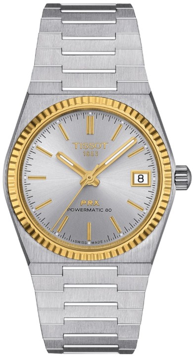Bild von Tissot PRX Powermatic 80 18k Gold Bezel