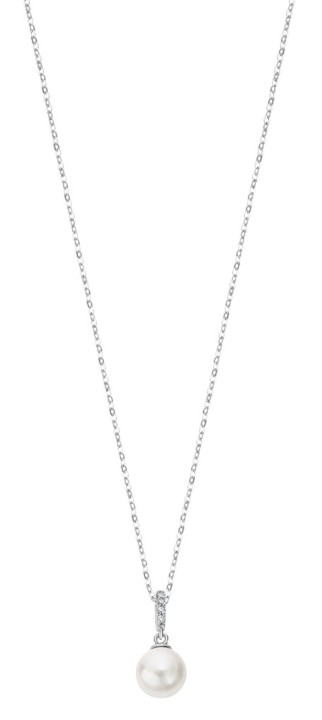 Bild von Damenhalskette Lotus Silver Pearls