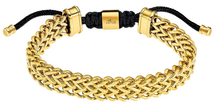 Bild von Herrenarmband Lotus Style Men In Black