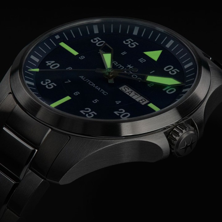 Bild von Hamilton Khaki Aviation Pilot Day Date