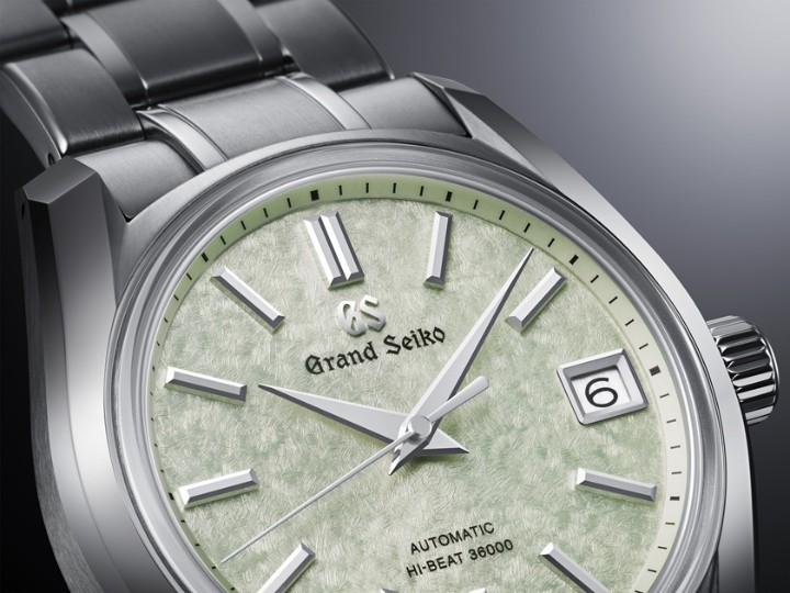 Bild von Grand Seiko Heritage 62GS Mechanical Hi-Beat 36000 'Sakura-Wakaba'