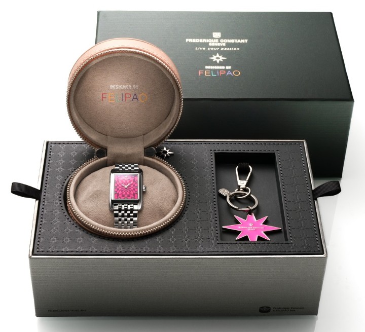 Obrázek Frederique Constant Classics Carrée Blush Edition by Felipao