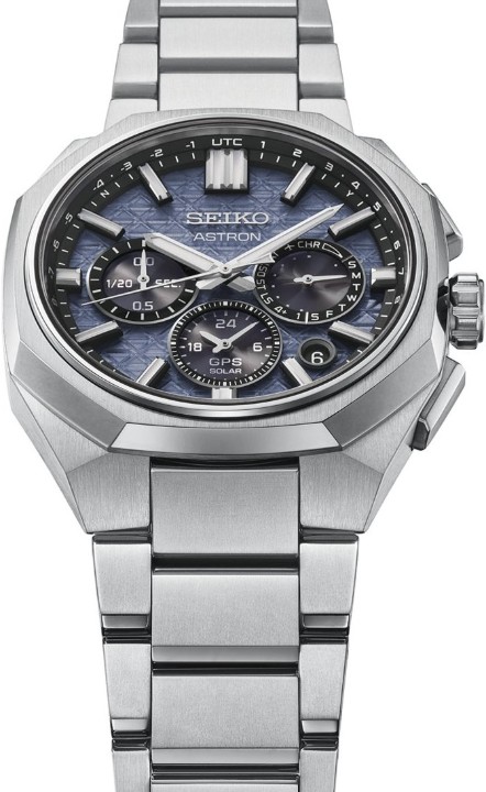 Bild von Seiko Astron GPS Solar 5X Dual-Time Chronograph
