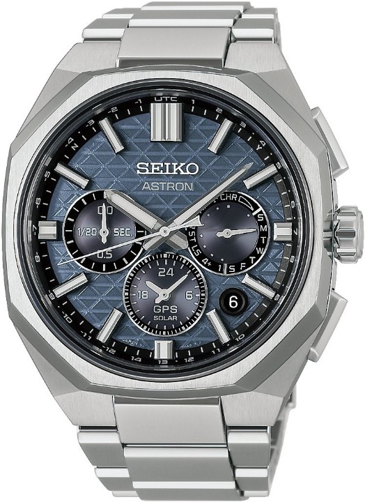 Bild von Seiko Astron GPS Solar 5X Dual-Time Chronograph