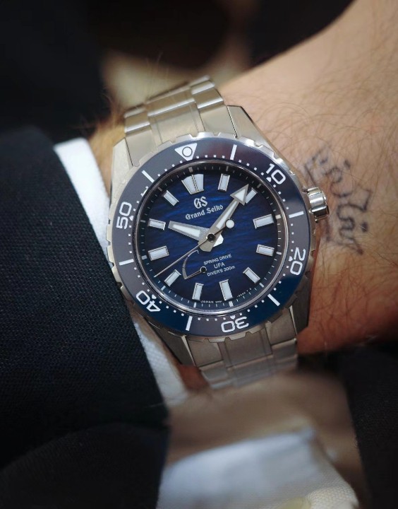 Bild von Grand Seiko Evolution 9 Spring Drive U.F.A. Ushio 300 Diver