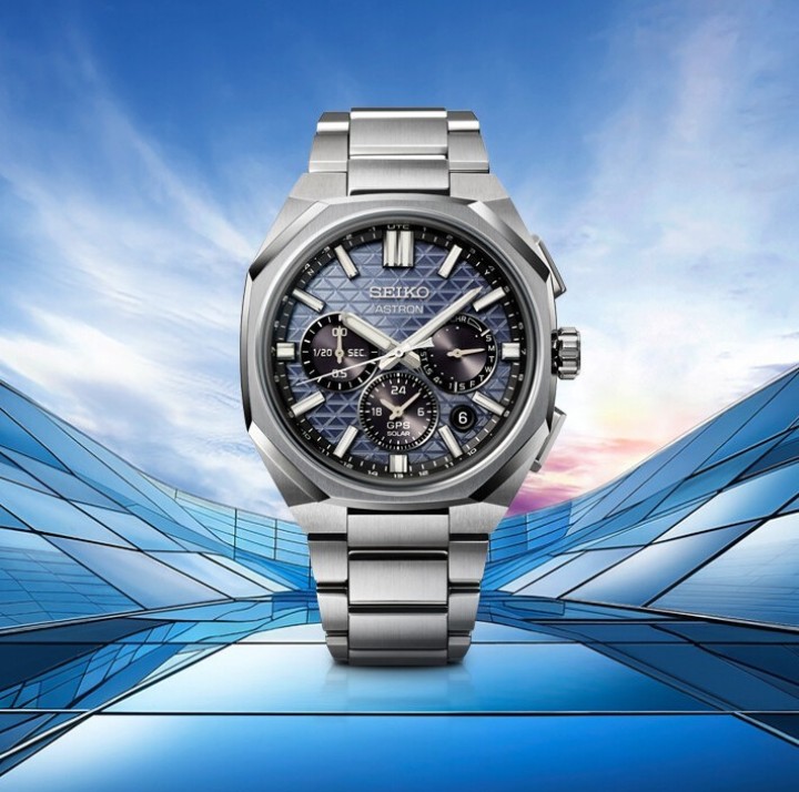 Obrázek Seiko Astron GPS Solar 5X Dual-Time Chronograph
