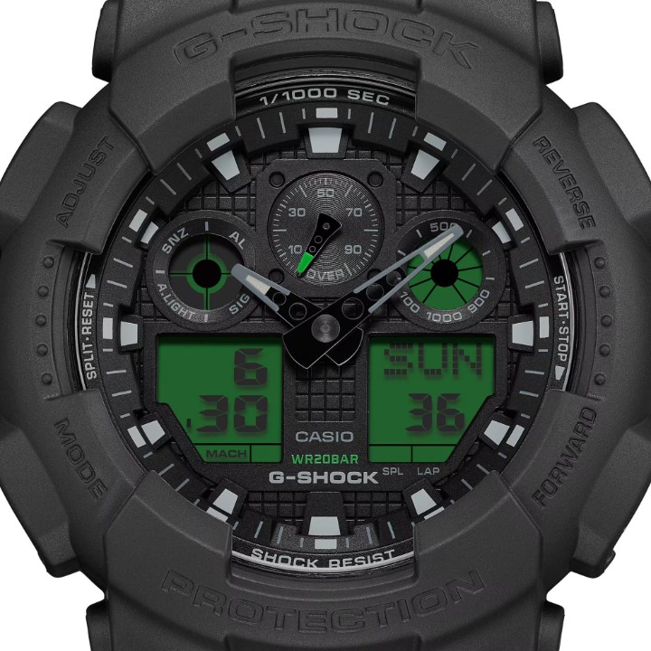Bild von Casio G-Shock Black and Electro Green