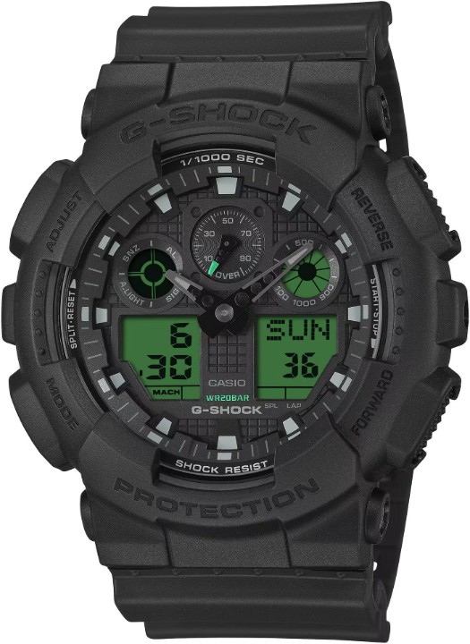Bild von Casio G-Shock Black and Electro Green