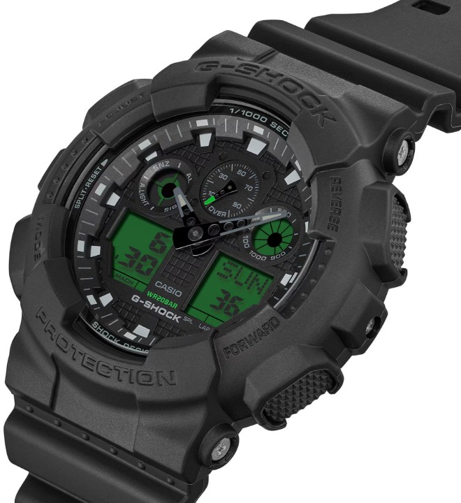 Bild von Casio G-Shock Black and Electro Green